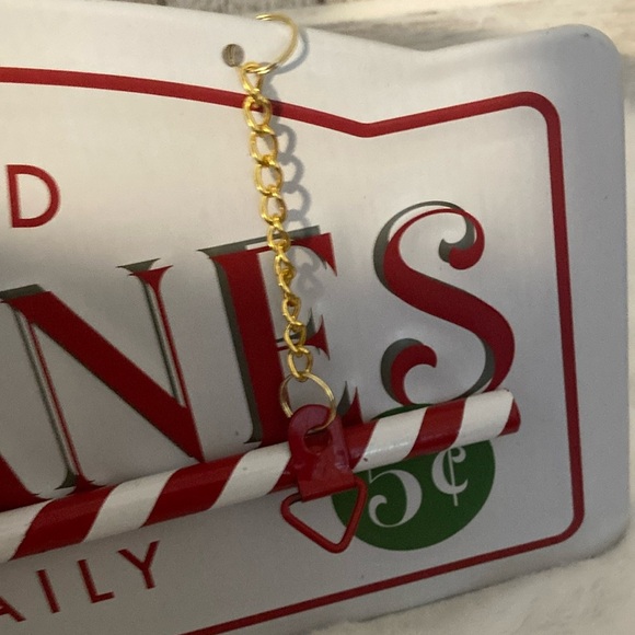 Target BP Christmas 2023 Candy Cane Metal Sign - Picture 6 of 6